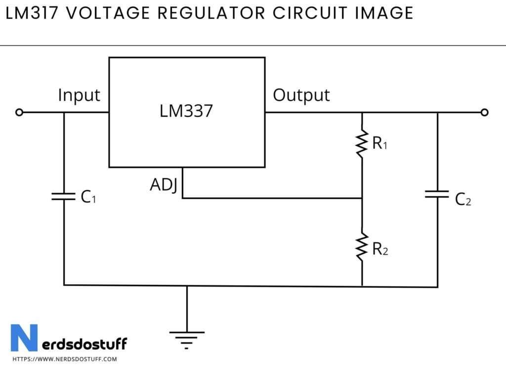 LM317 Voltage Regulator Circuit
