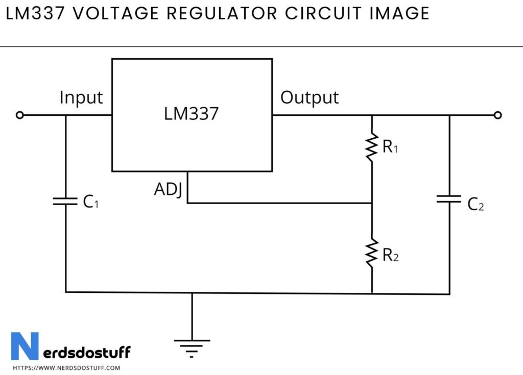 LM337 Voltage Regulator Circuit