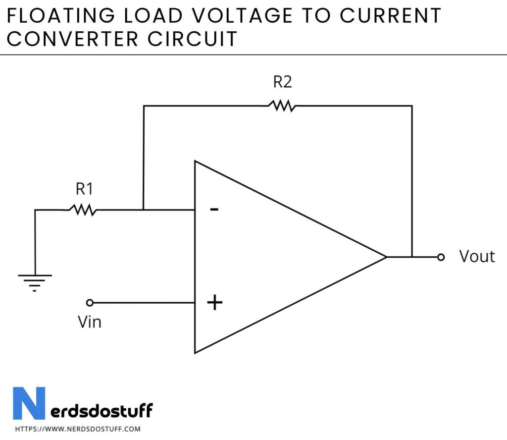 Floating Load Voltage to Current Converter Circuit Image