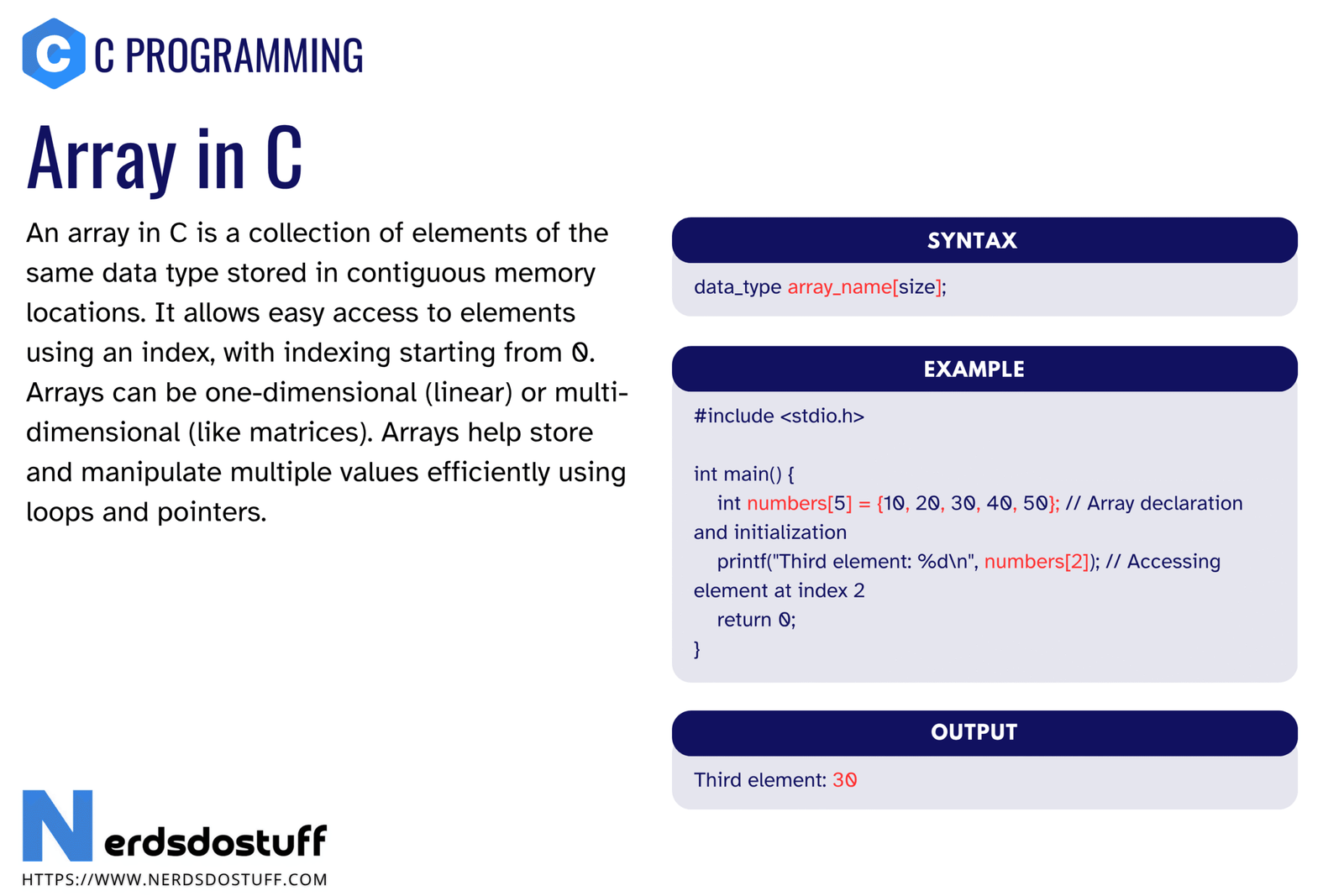 Array in C